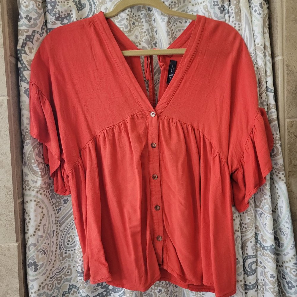 Boho drapey top